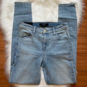 J BRAND Maria High Rise Super Skinny Stretch Jeans
